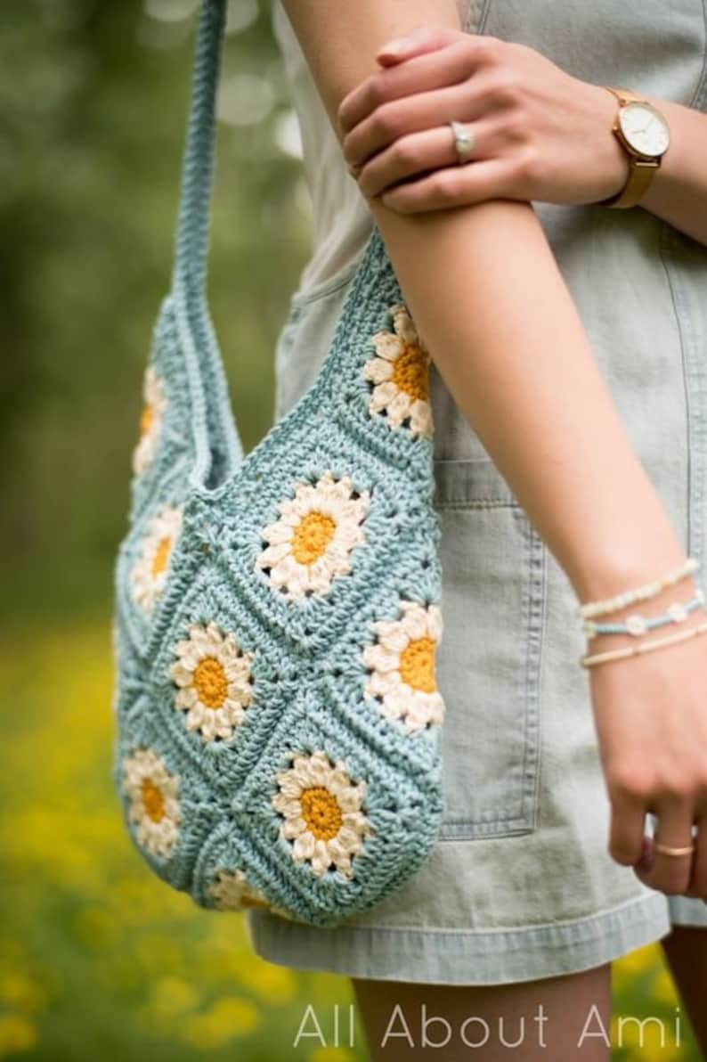 Summer Days Daisy Bag Crochet Pattern