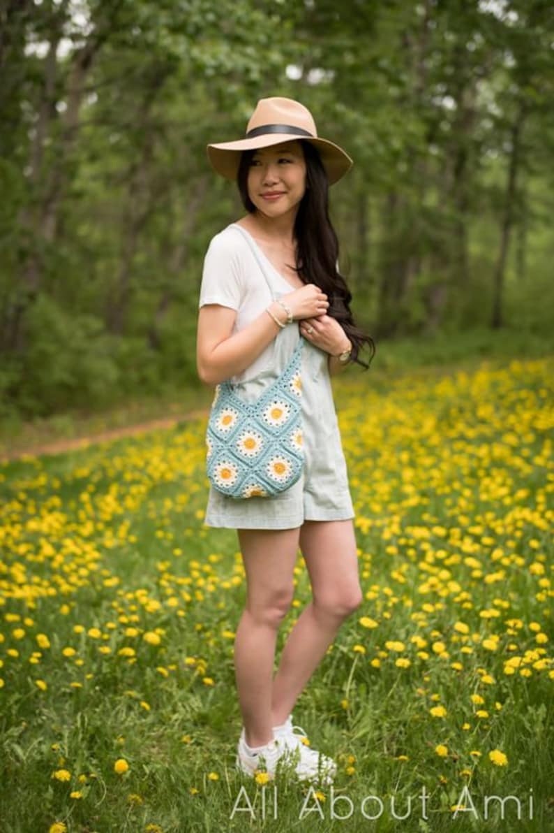 Summer Days Daisy Bag Crochet Pattern