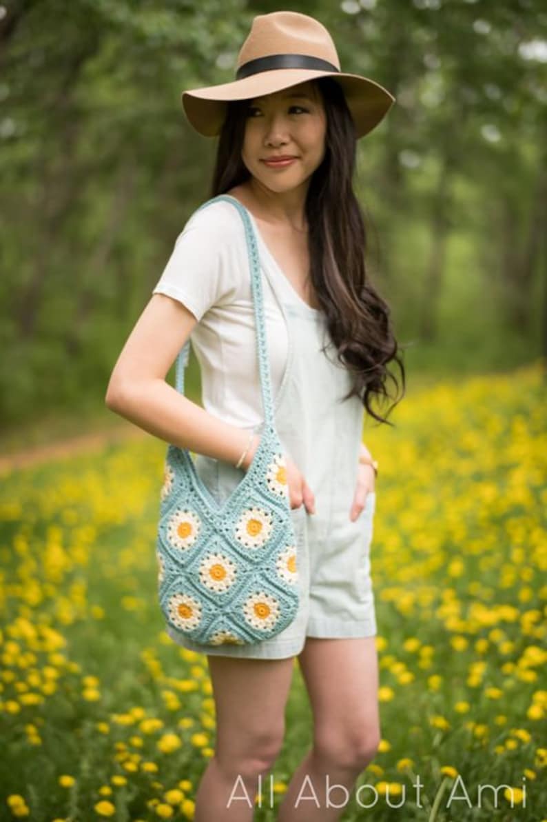 Summer Days Daisy Bag Crochet Pattern