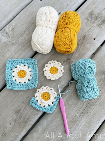 Summer Days Daisy Bag Crochet Pattern