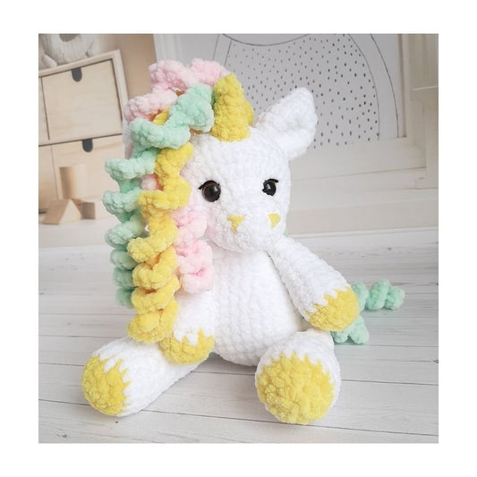 Crochet PATTERN unicorn, Amigurumi tutorial PDF in English