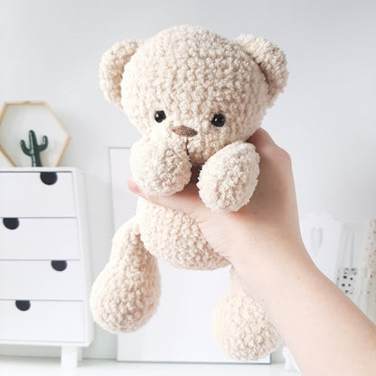 Crochet PATTERN bear, Amigurumi tutorial PDF in English