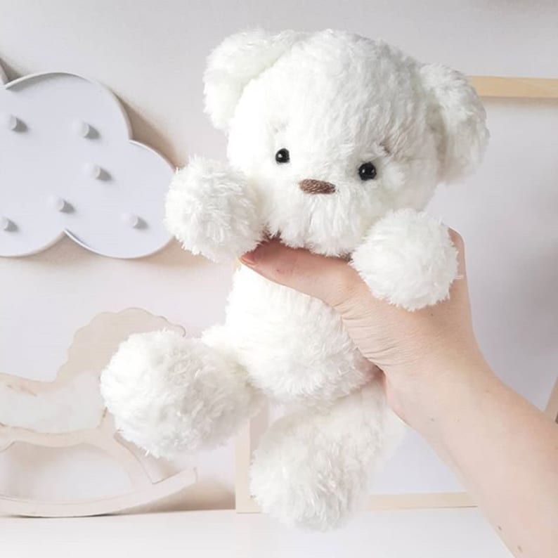 Crochet PATTERN bear, Amigurumi tutorial PDF in English