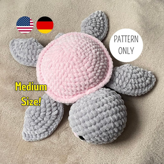 Turtle Crochet Pattern PDF