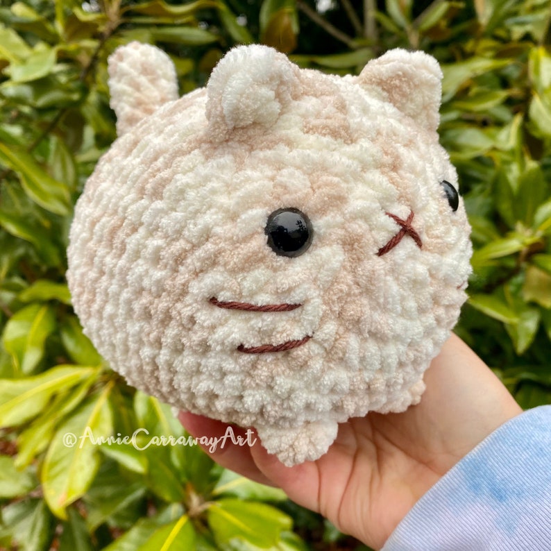 Cute Loaf Cat Plushies | 2 in 1 Crochet Pattern