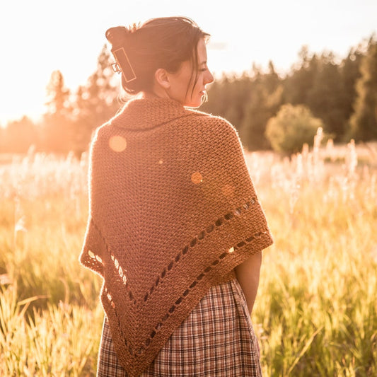 Outlander Inspired Shawl Wrap | Crochet PDF Pattern