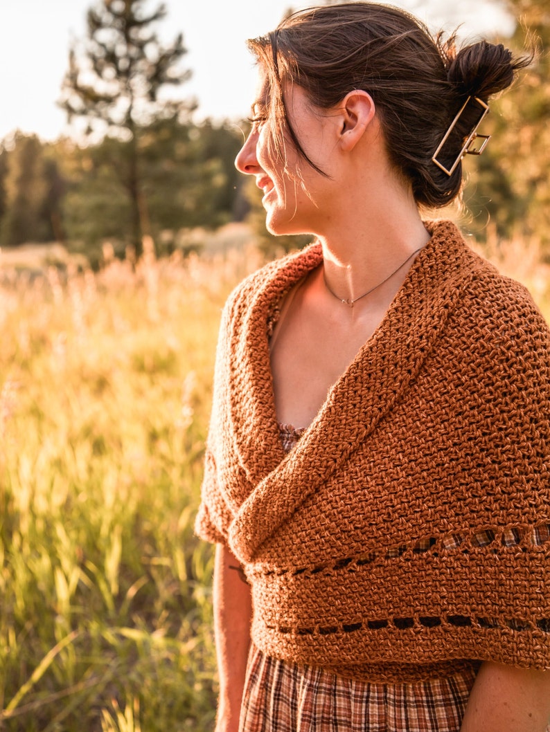 Outlander Inspired Shawl Wrap | Crochet PDF Pattern