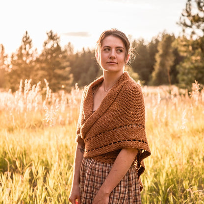 Outlander Inspired Shawl Wrap | Crochet PDF Pattern