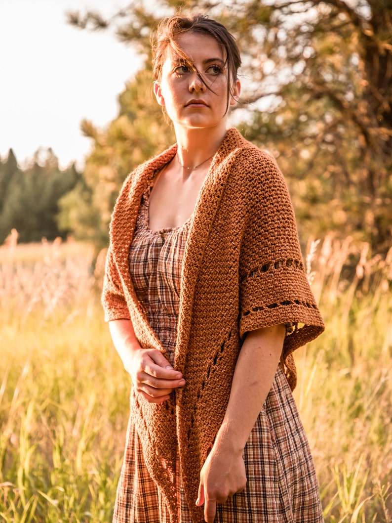 Outlander Inspired Shawl Wrap | Crochet PDF Pattern