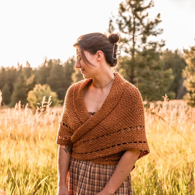 Outlander Inspired Shawl Wrap | Crochet PDF Pattern