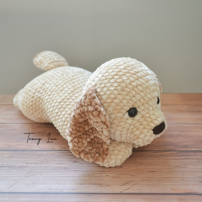 PDF Crochet Pattern Golden Retriever: Little Potato