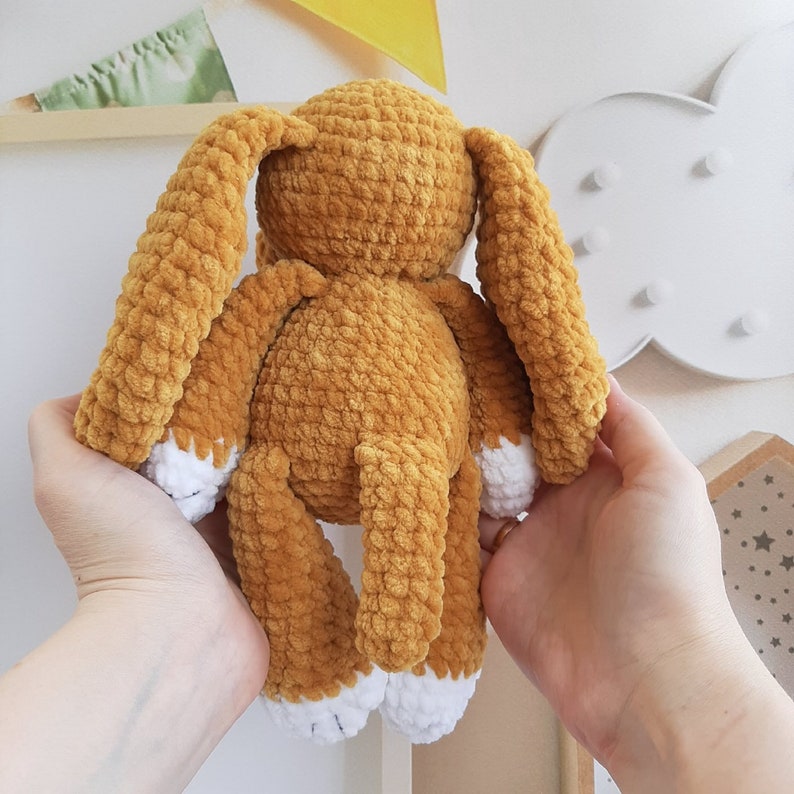 Crochet PATTERN dog, Amigurumi tutorial PDF in English